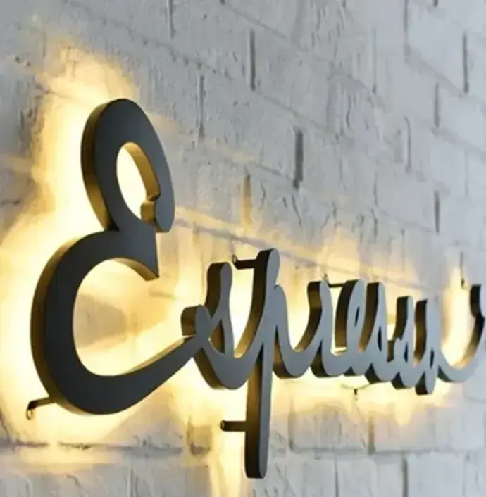 3D Acrylic Letters sample 1